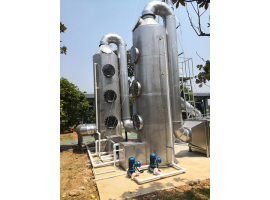 废气治理设备中的转鼓结片机有什么作用?