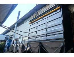 某新材料厂特铸车间浇注废气处理